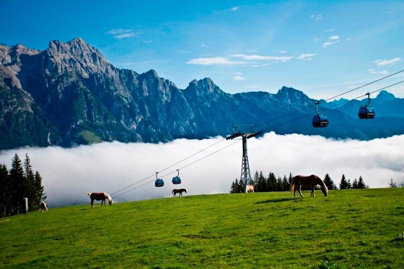 Appartment Scheiber Leogang Buitenkant foto