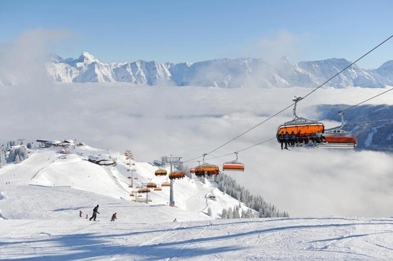 Appartment Scheiber Leogang Buitenkant foto